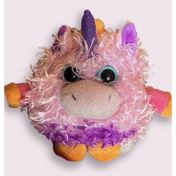 Ganz Whoorah Friends Unicorn Plush (Purple-Pink) Stuffed Plushie Toy - Picture 3 of 8